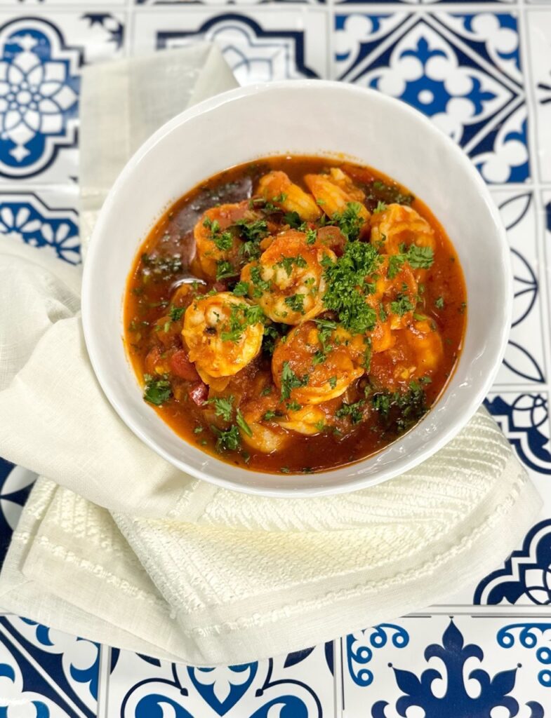 Abuela's Camarones Enchilados