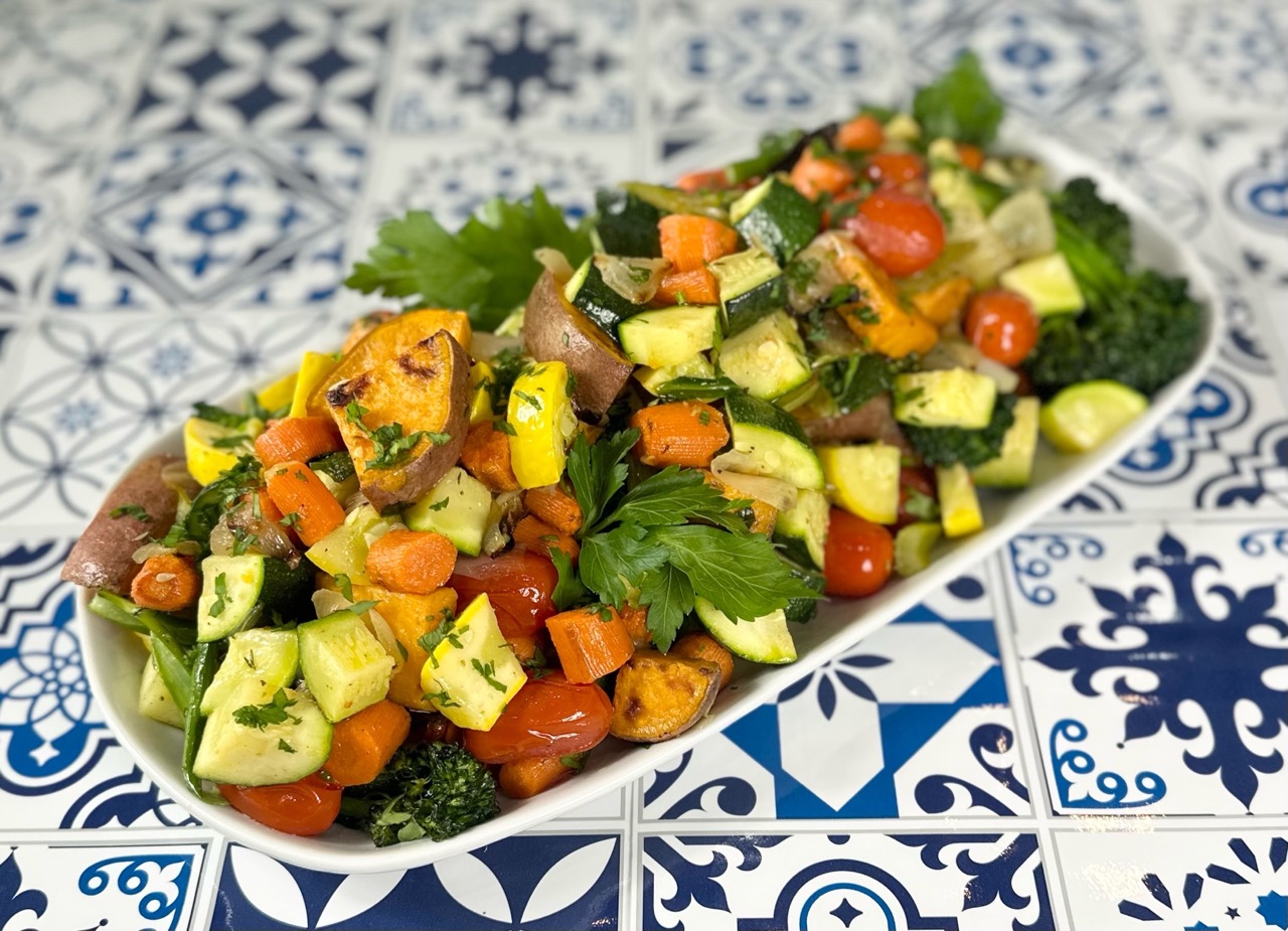 Sheet Pan: Roasted Vegetables - Abuela's Cuban Counter