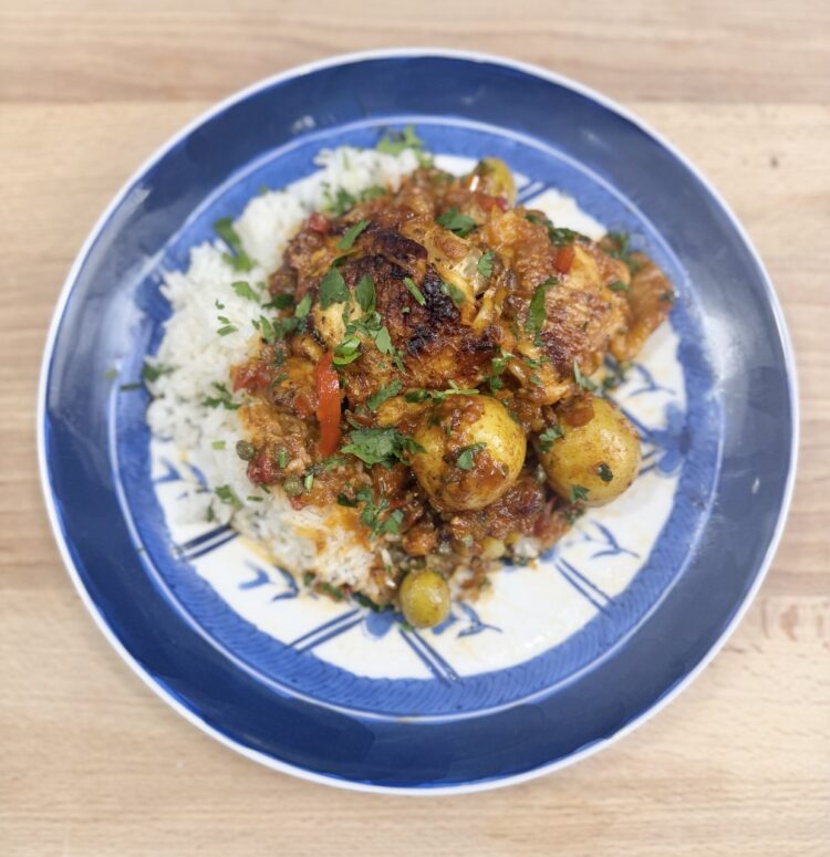 fricase de pollo recipe