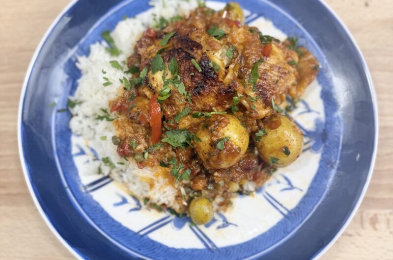 Fricase de Pollo (Chicken Fricassee)