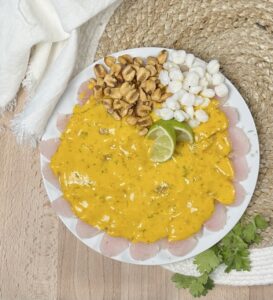 Tiradito Peruano with Aji Amarillo