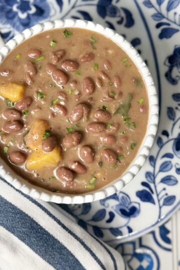frijoles colorados recipe