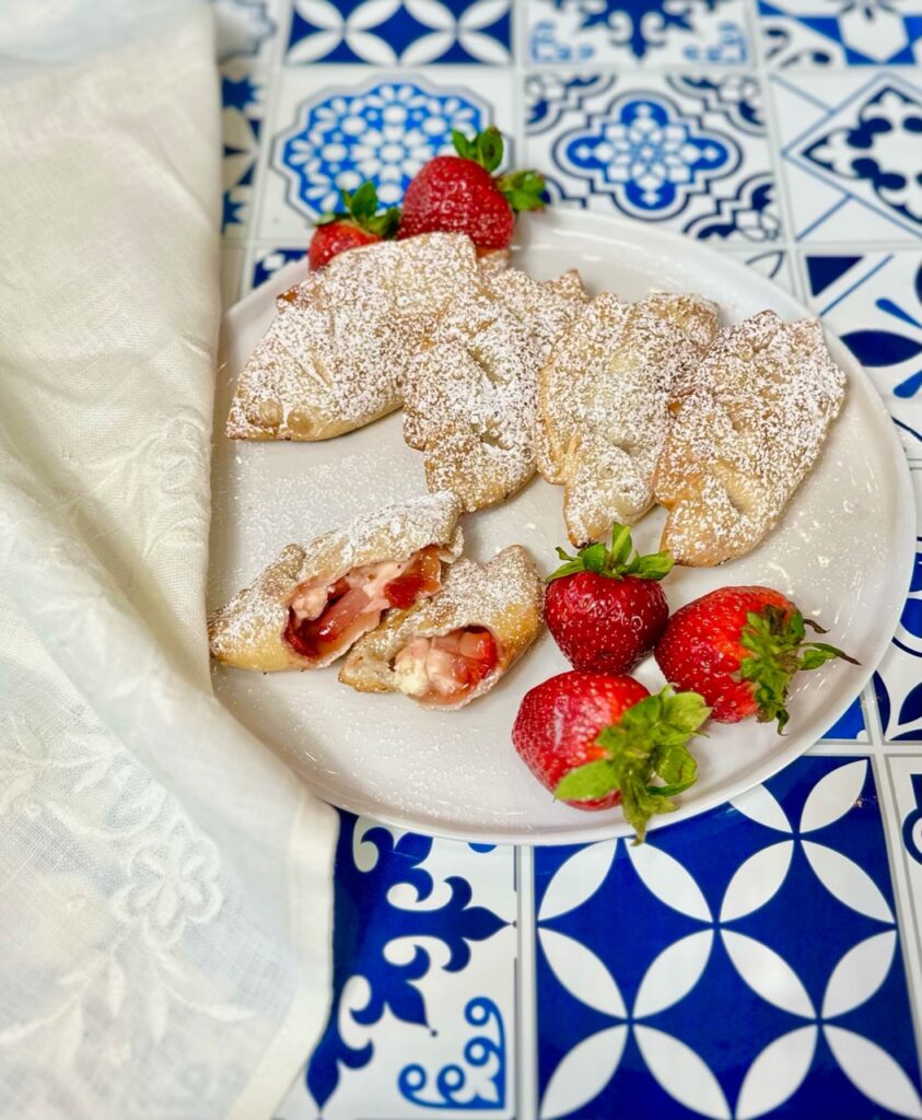 Strawberry Cream Cheese Empanadas