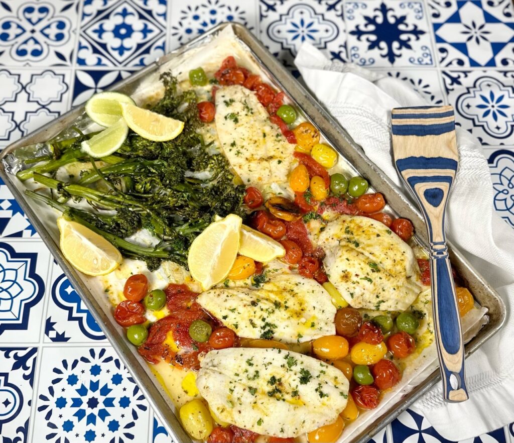 Sheet Pan White Fish Recipe