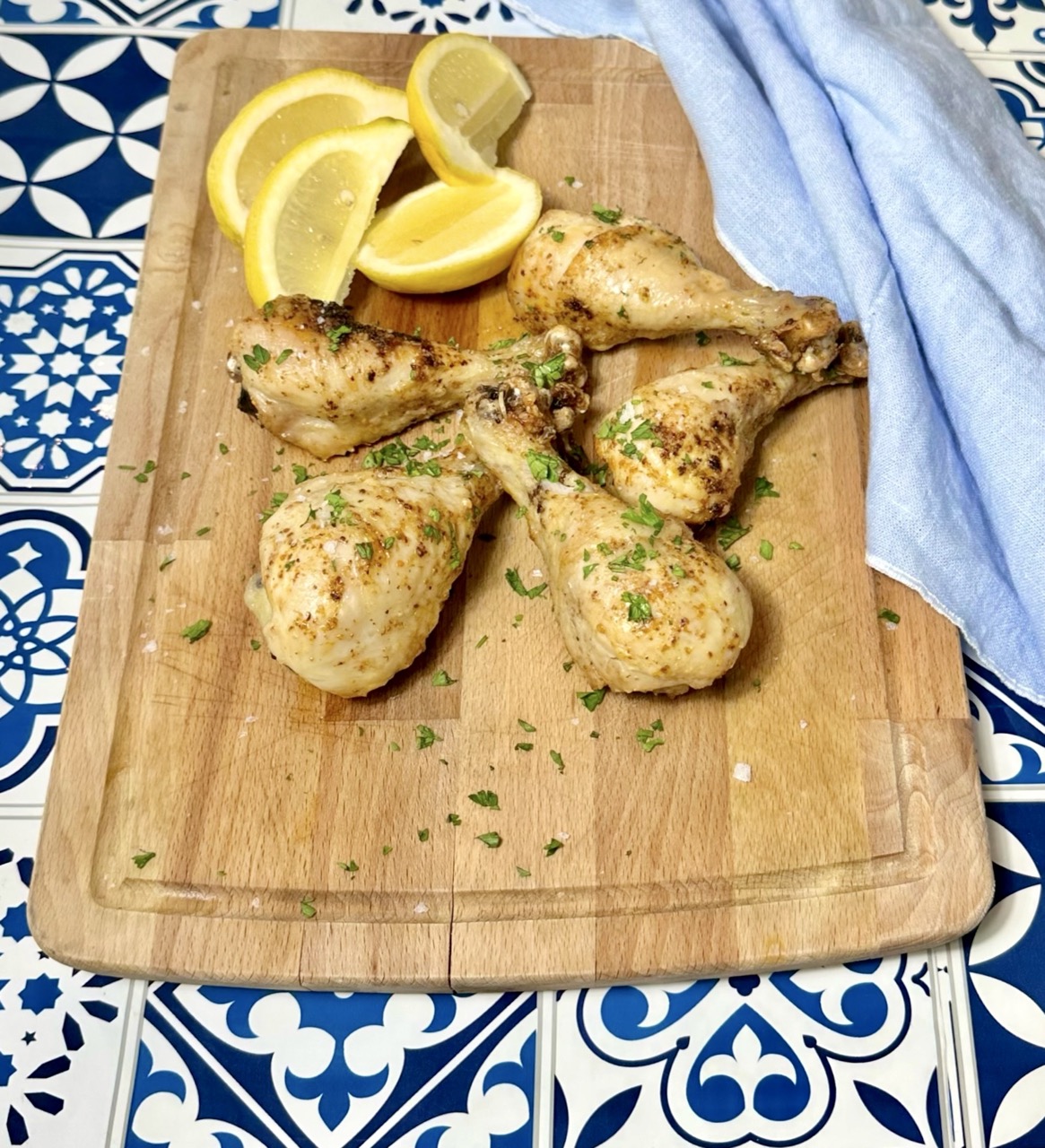 Air Fryer Polynesian Drumsticks - The Frugal Navy Wife