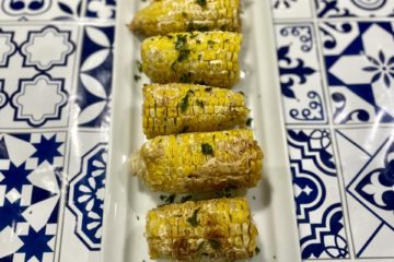 Roasted Corn with Yogurt