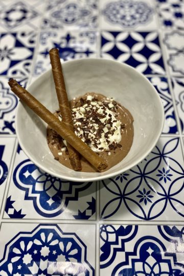 Cuban dessert- Chocolate Natilla