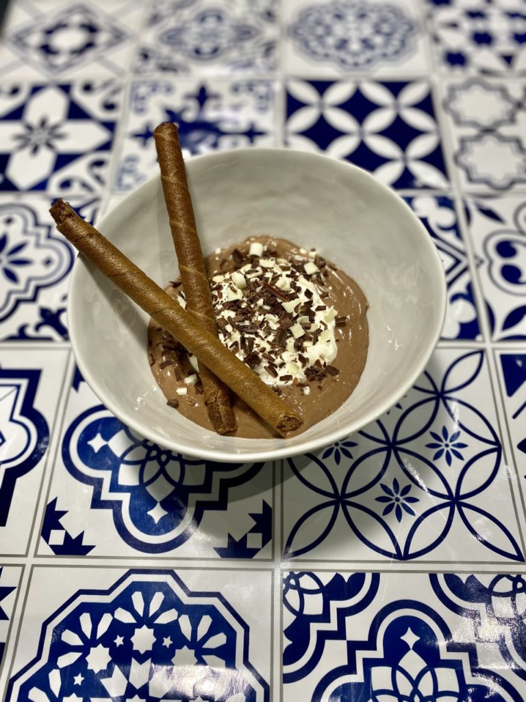 Cuban dessert- Chocolate Natilla