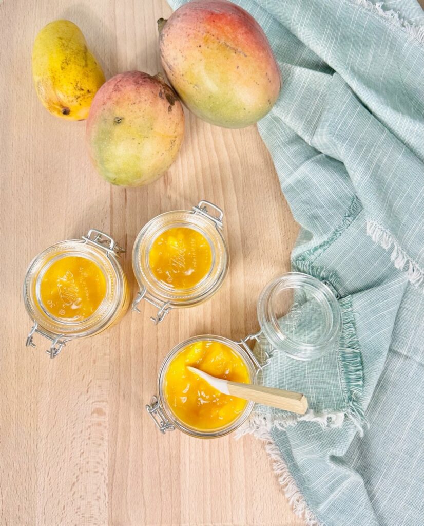 Mango Recipes: Mango Marmalade Jars