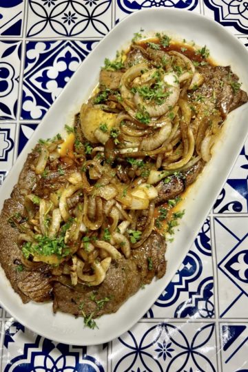 Bistec Palomilla Cuban STeak Recipe