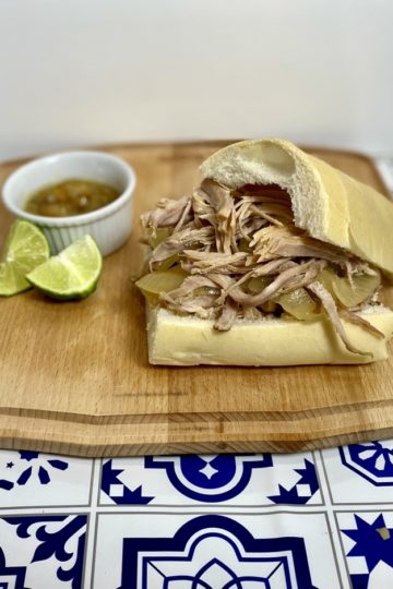 Cuban Pulled Pork Sandwiches Pan Con Lechon Final Shot