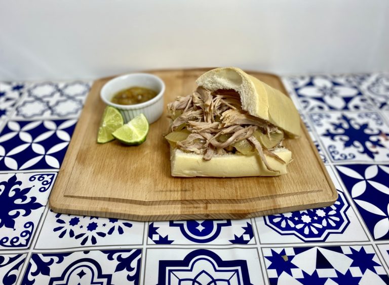 Instant Pot Cuban Pulled Pork Sandwich (Pan con Lechon) Abuela's