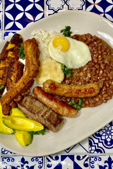 Colombian Bandeja Paisa