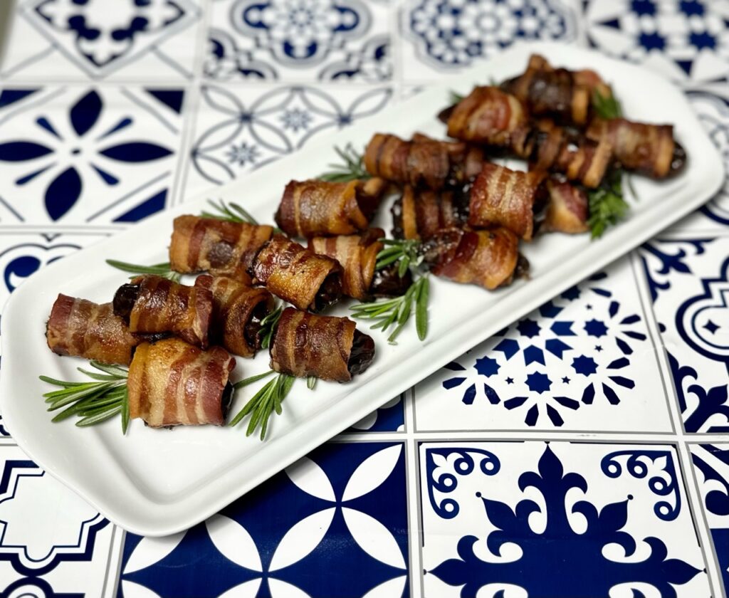 Bacon Wrapped Dates