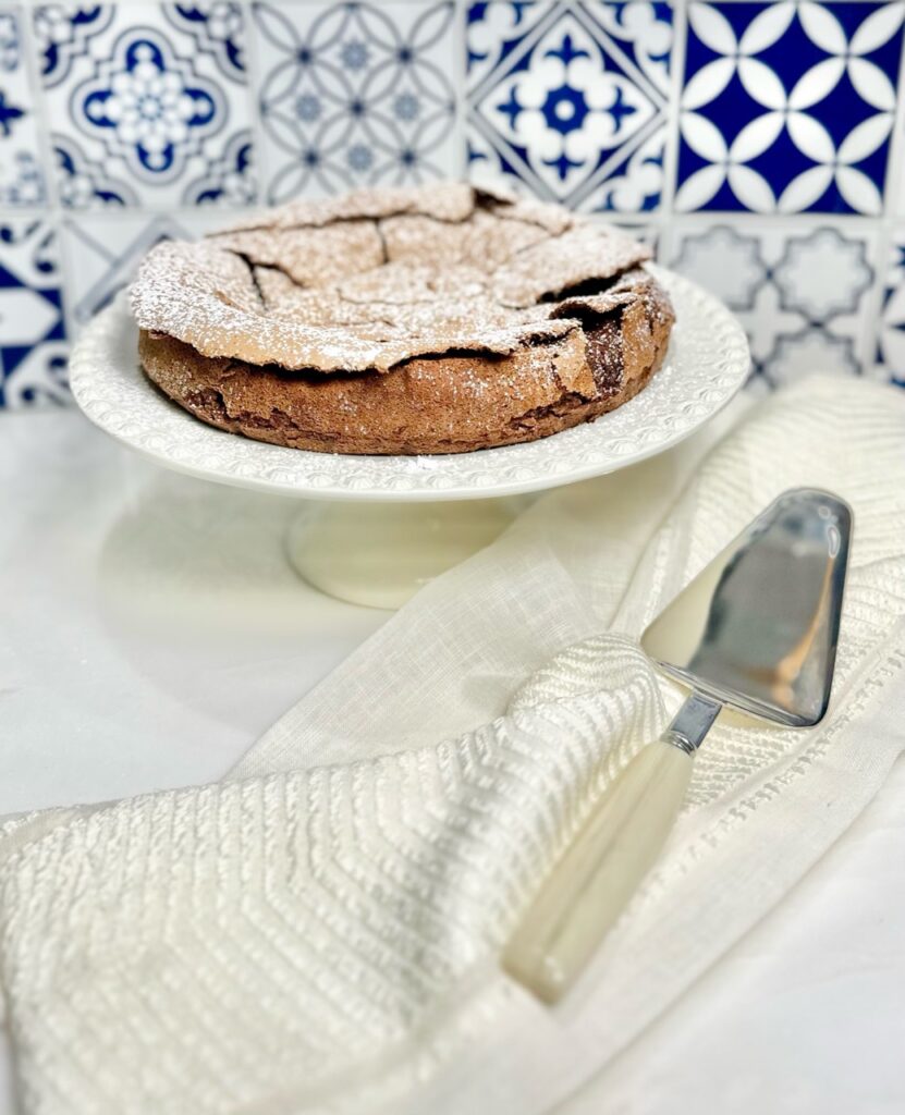 Flourless Chocolate Cake Slice