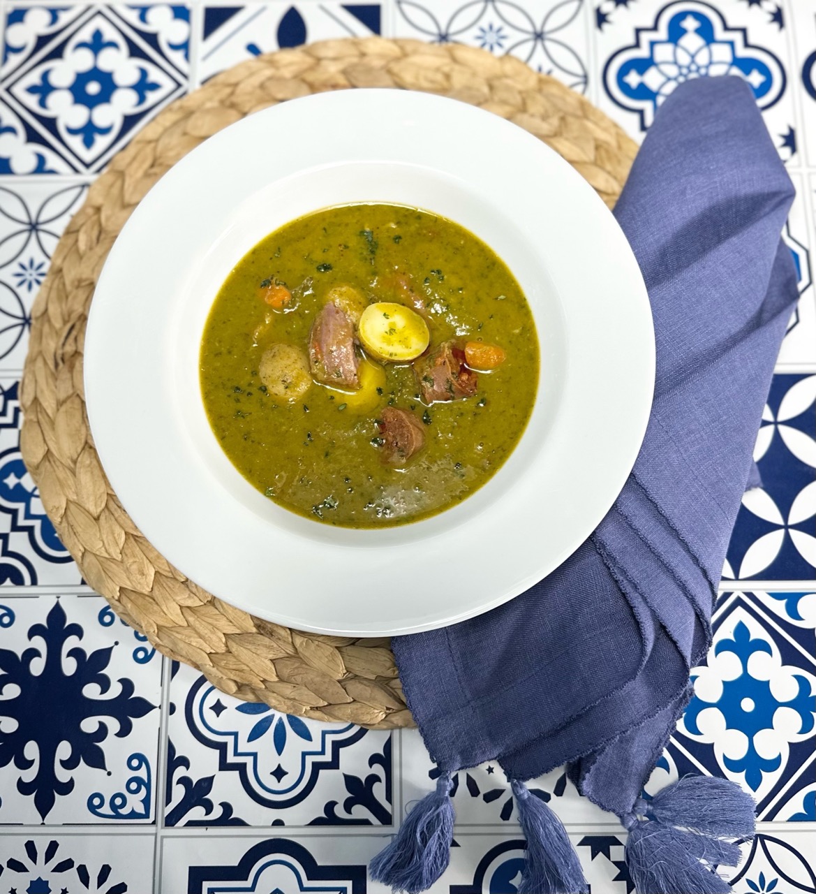 Instant Pot Split Pea & Chorizo Soup