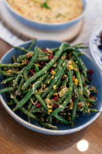 Green Bean Salad End of Summer Dinner Party 