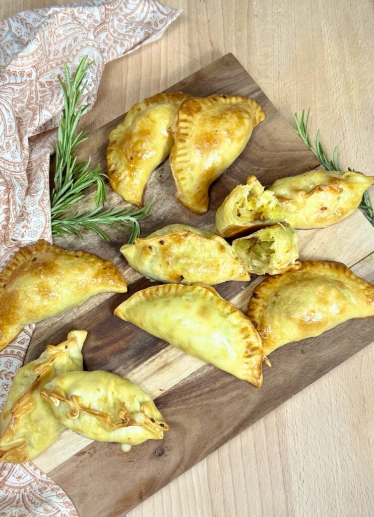 Butternut Squash and Leek Empanadas