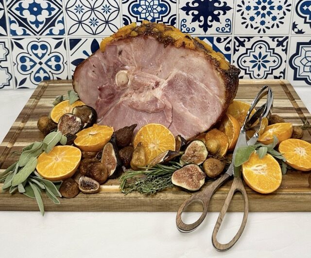 Fig Glazed Ham