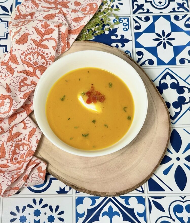 Roasted Carrot Soup Recipe