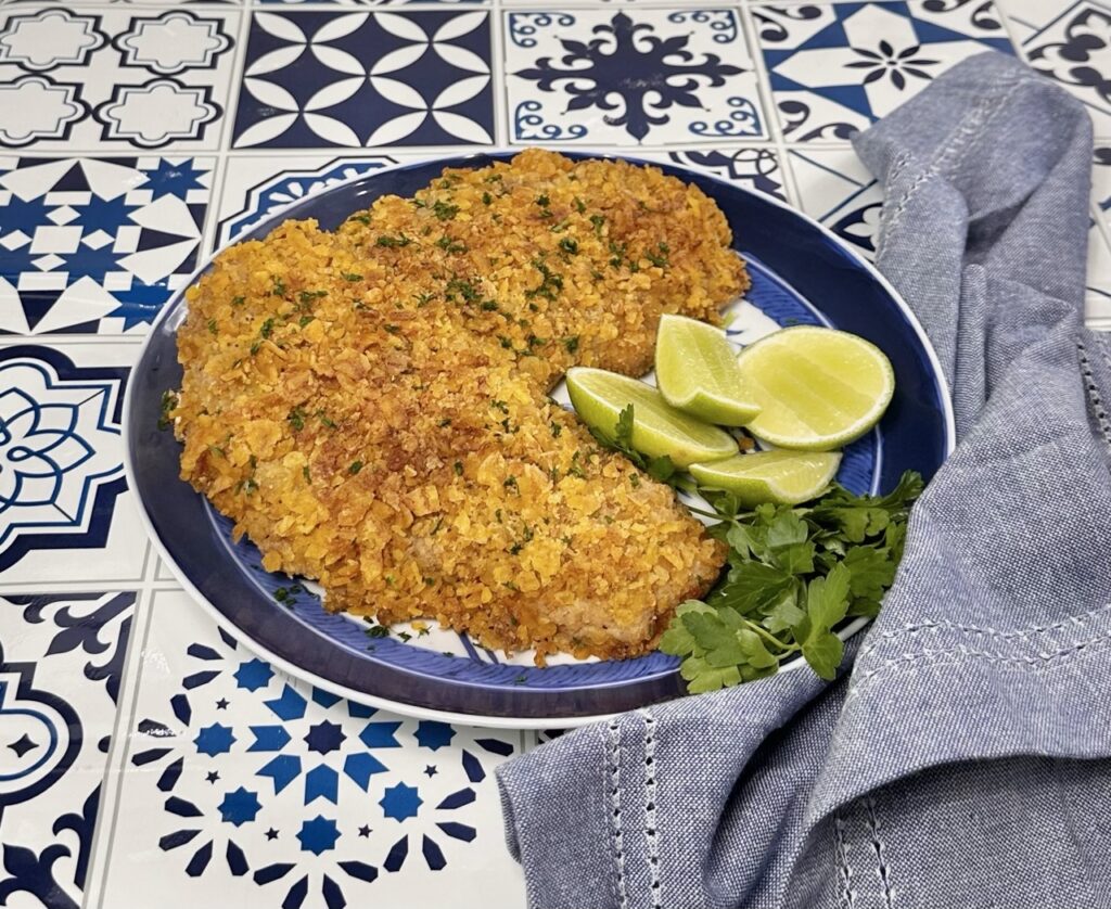 Mariquita Crusted Oven Baked Fish