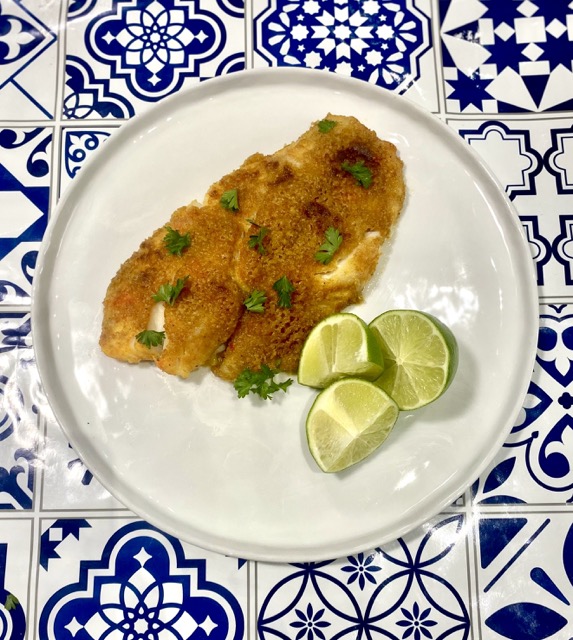 Mariquita Crusted Oven Baked Fish