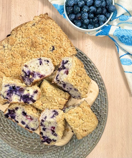 Blueberry Coffee Cake Recipe