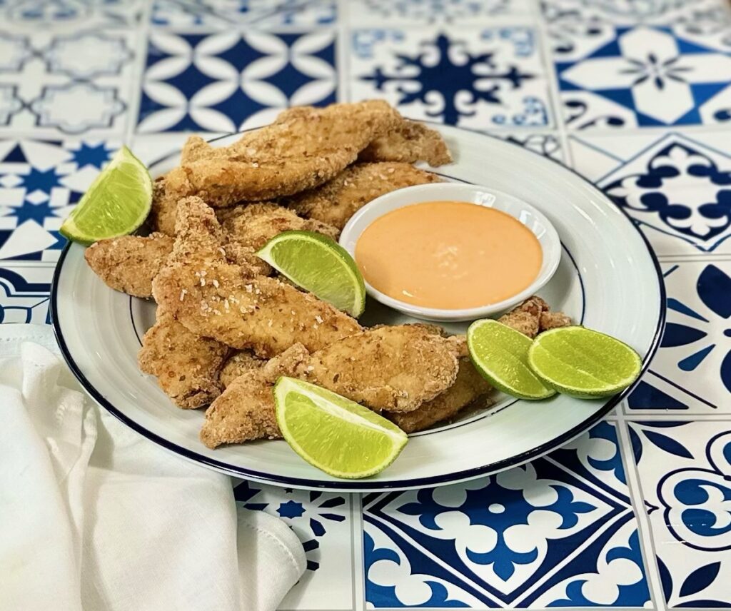 Air Fryer Pollo Empanizado