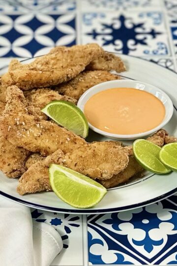 Air Fryer Pollo Empanizado