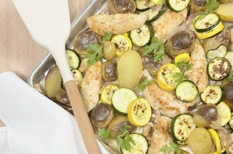 Sheet Pan Chicken with Vegetables 