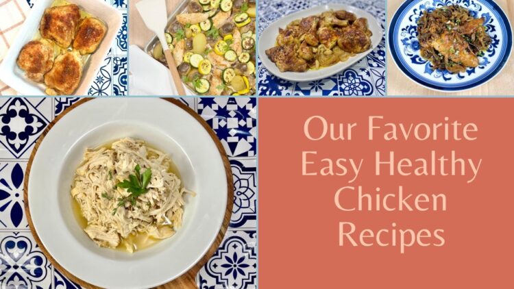 easy healthy weeknight chicken recipes