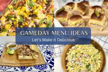 gameday menu ideas