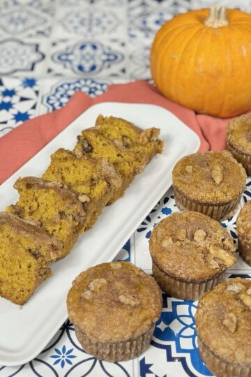 Cinnamon Sugar Pumpkin Muffins Recipe