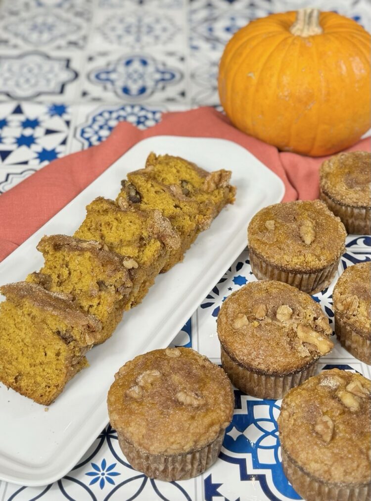 Cinnamon Sugar Pumpkin Muffins Recipe