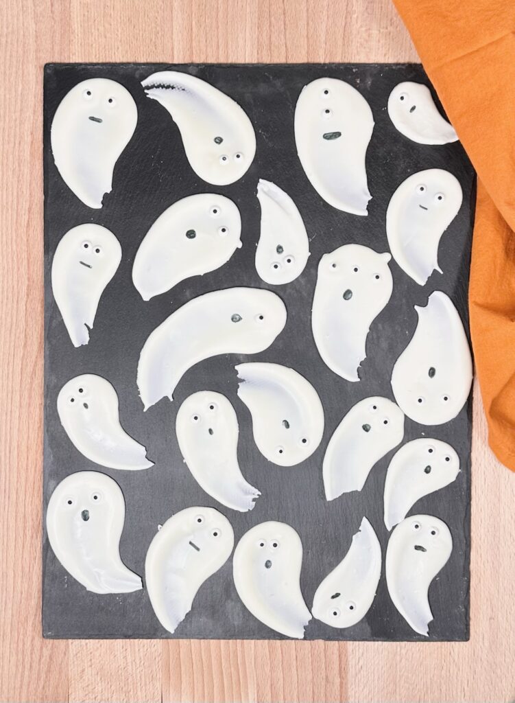 White Chocolate Ghosts