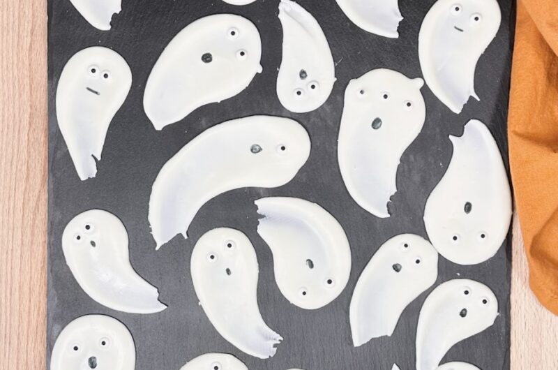 White Chocolate Ghosts 