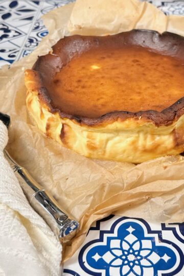 Easy Basque Cheesecake Recipe