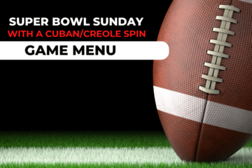 SUPER BOWL SUNDAY Menu Ideas