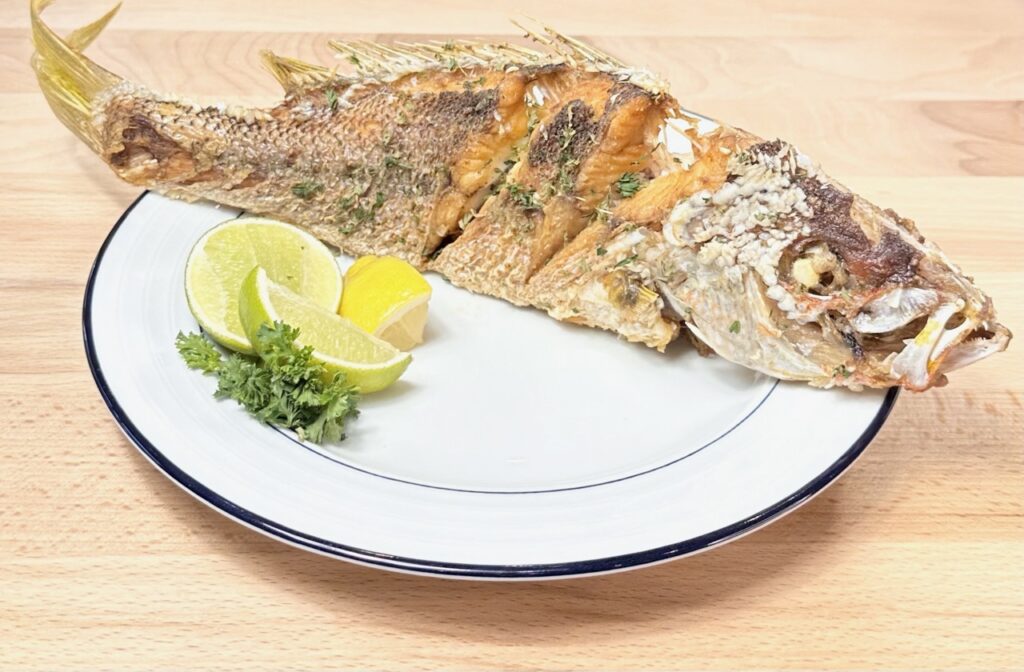 Pargo Frito Recipe- Whole Fried Snapper