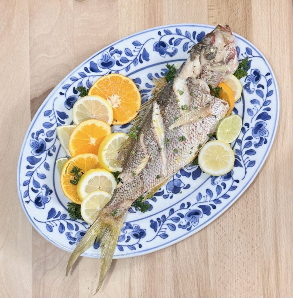 Whole Roasted Snapper Recipe