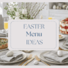 easter menu ideas