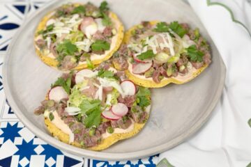 Quick Tuna Tostadas Recipe