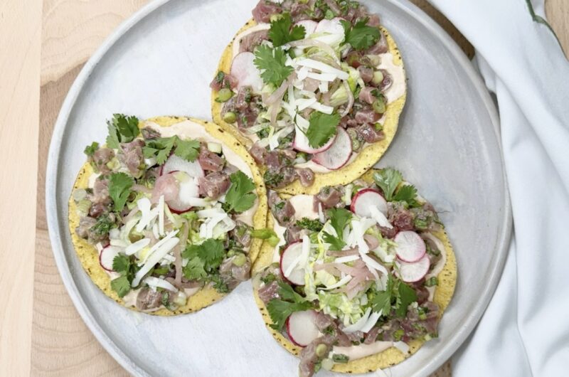 Tuna Tostadas