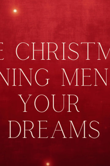 The Christmas Morning Menu of Your Dreams