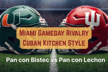 Miami Gameday Rivalry in the Cuban kitchen