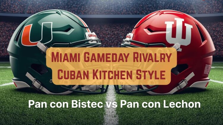 Miami Gameday Rivalry in the Cuban kitchen