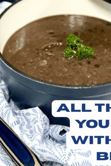 all the things you can do with black beans