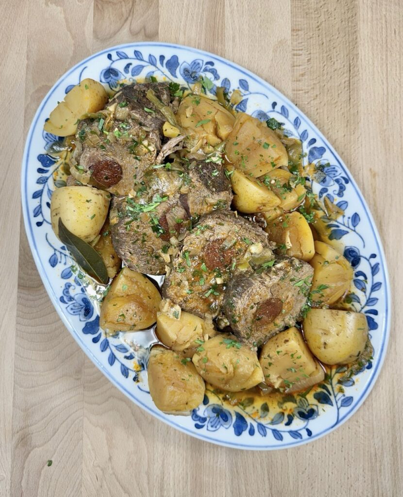 instant pot cuban boliche recipe