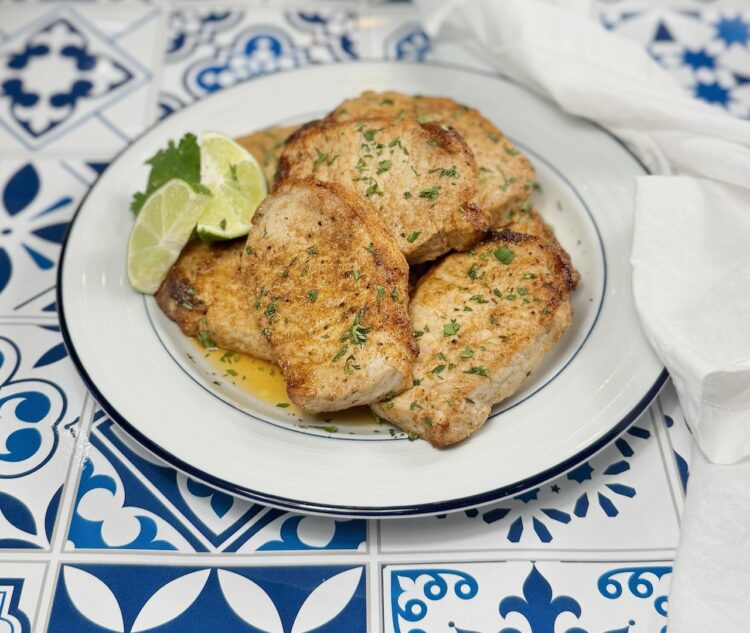air fryer cuban pork chops recipe