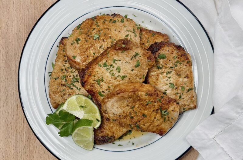 Air Fryer Boneless Pork Chops 
